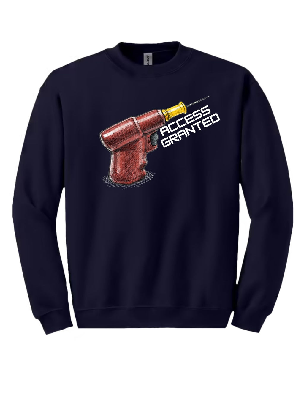 IO Access Granted Tee and Crewneck