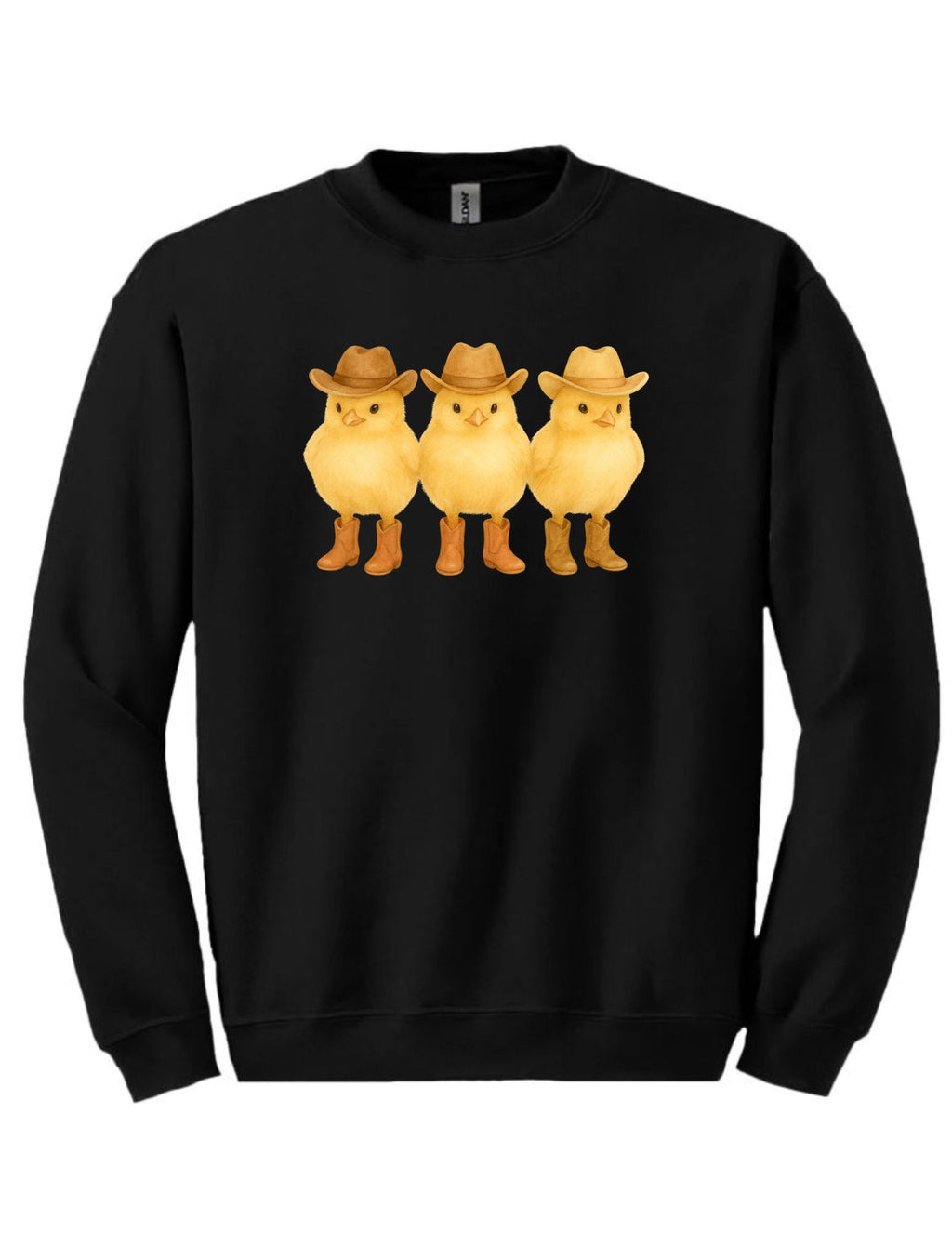 Cowboy Chicks Tee and Crewneck