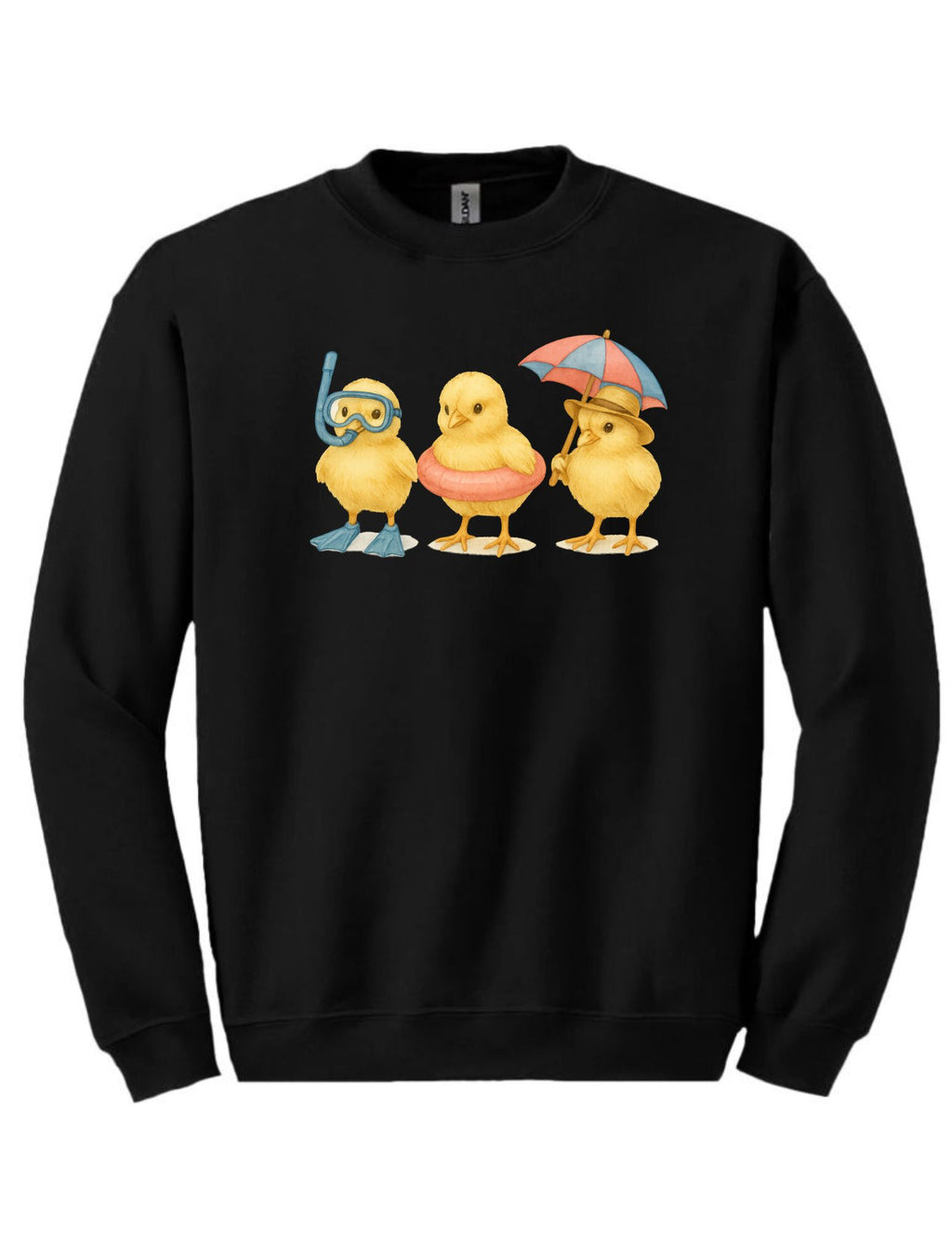 Beach Chicks Tee and Crewneck