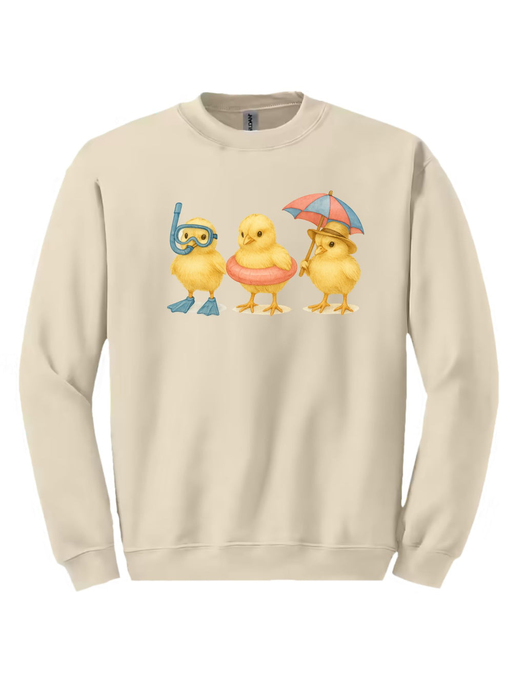 Beach Chicks Tee and Crewneck