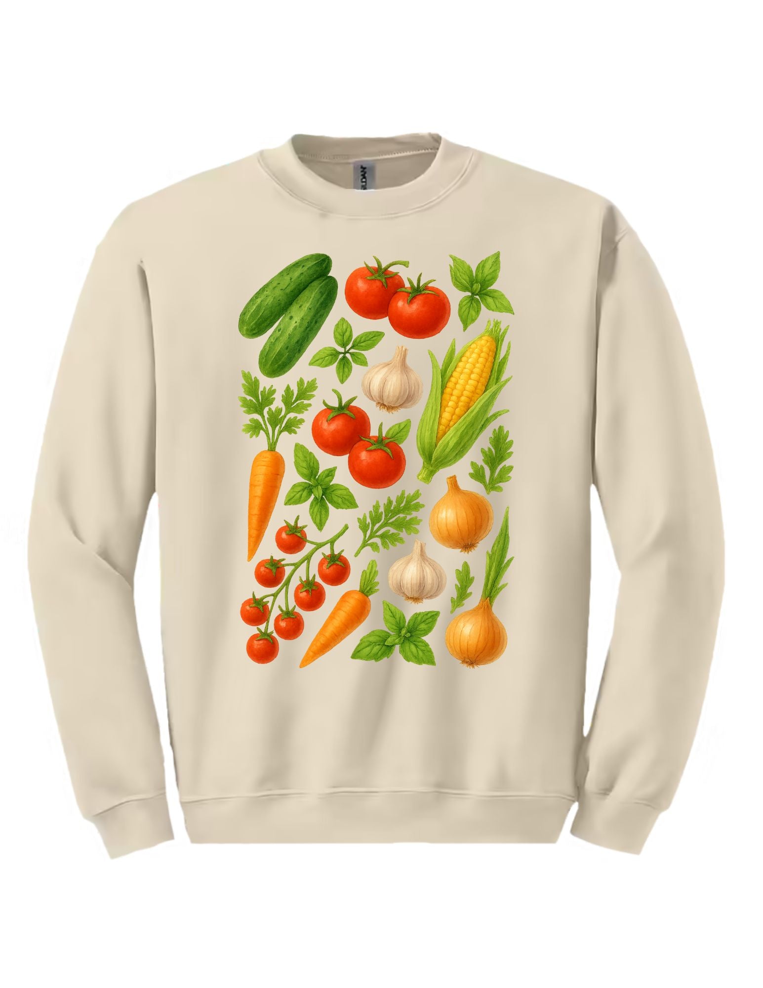 Vegetable Patch Tee and Crewneck