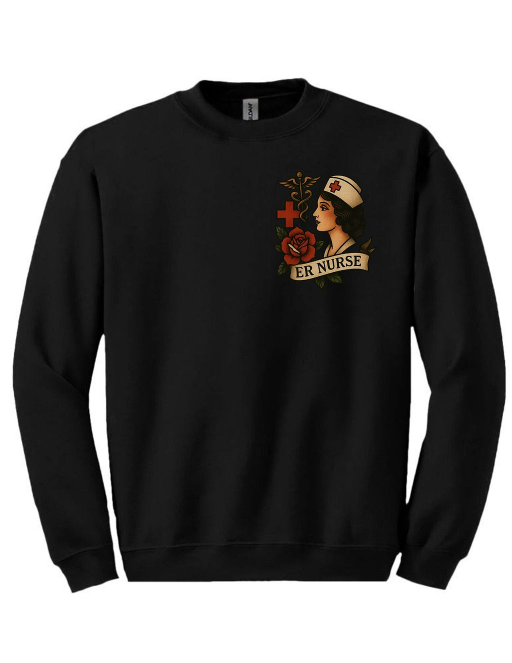 ER Nurse Tee and Crewneck