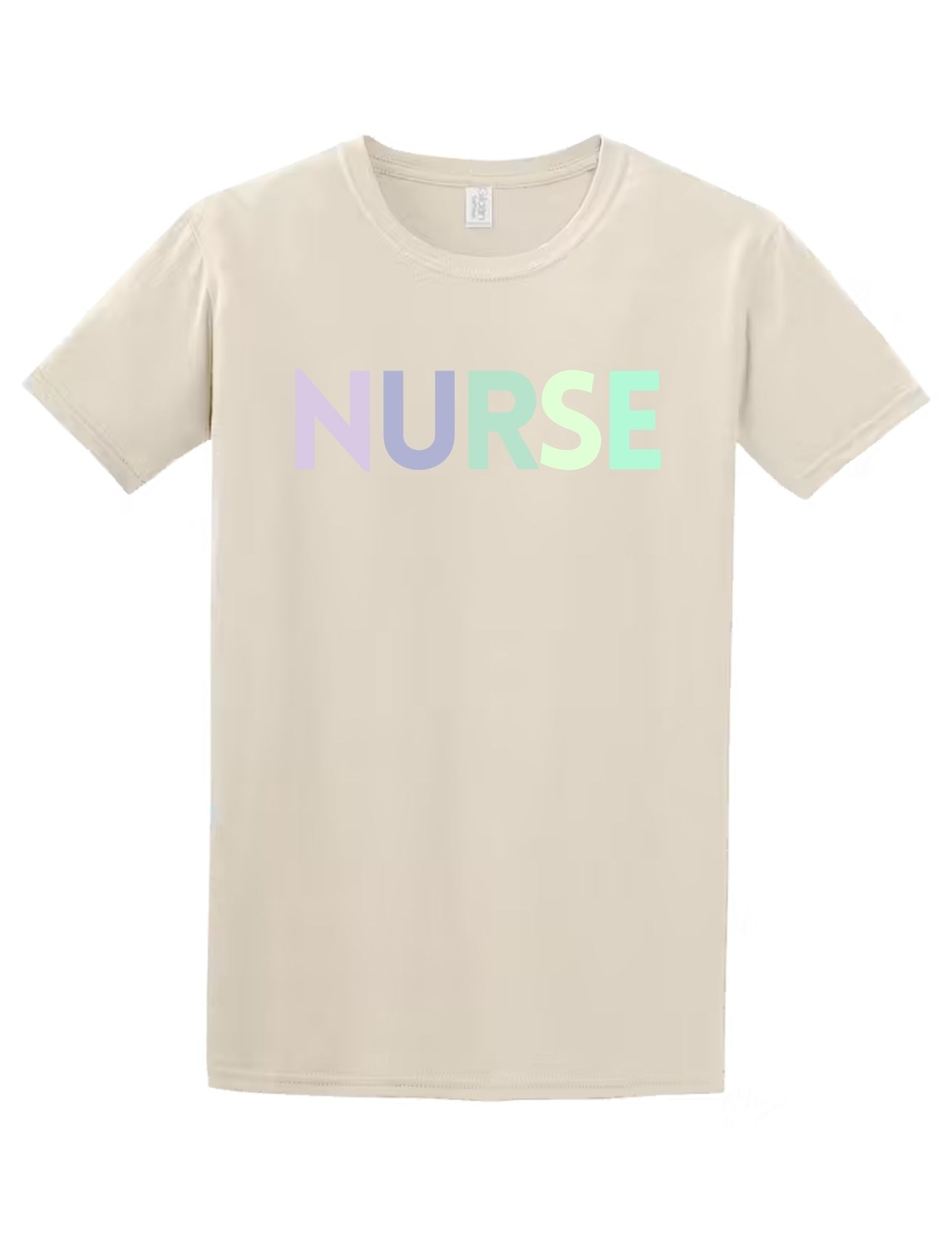 Multi-Coloured Nurse Tee and Crewneck