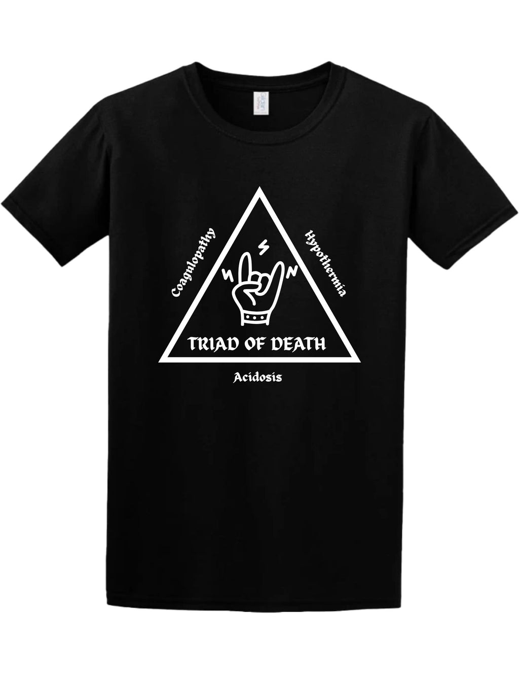 Triad of Death Tee and Crewneck