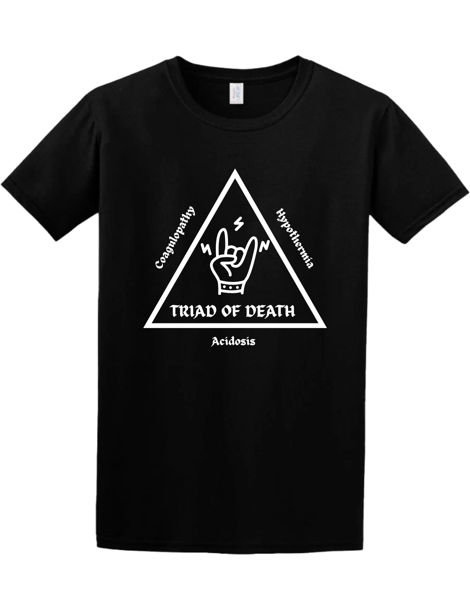 Triad of Death Tee and Crewneck