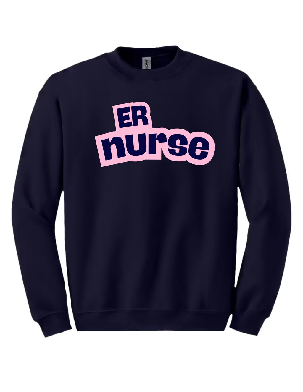 ER Nurse Tee and Crewneck