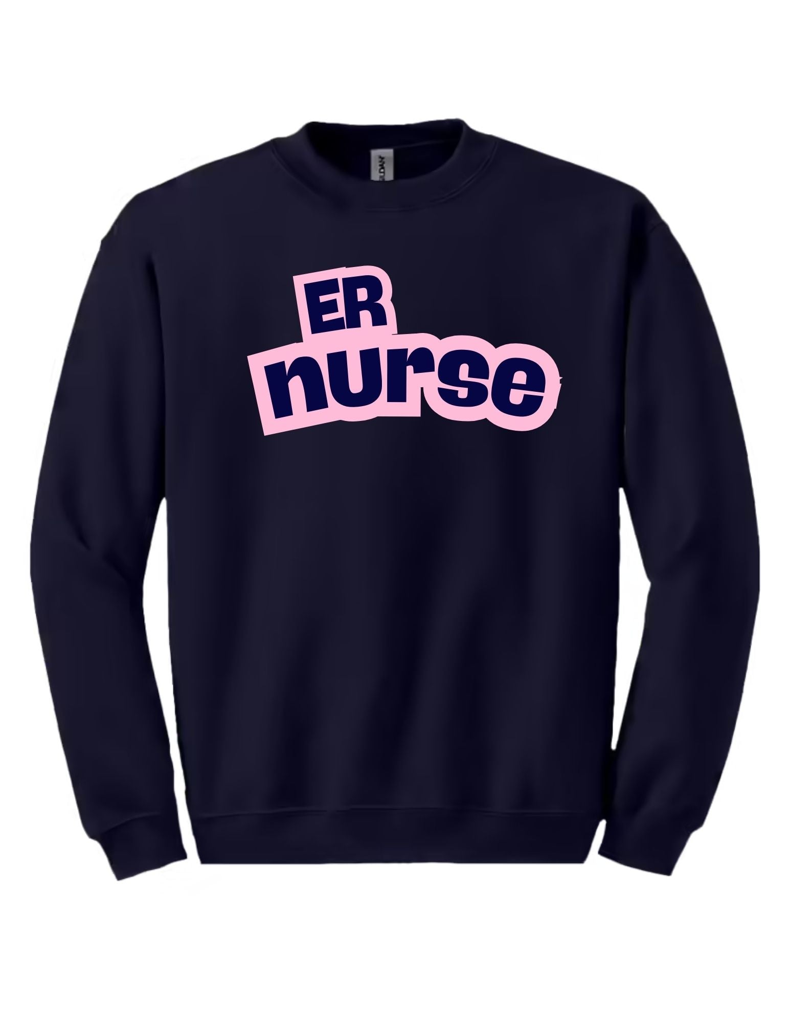 ER Nurse Tee and Crewneck