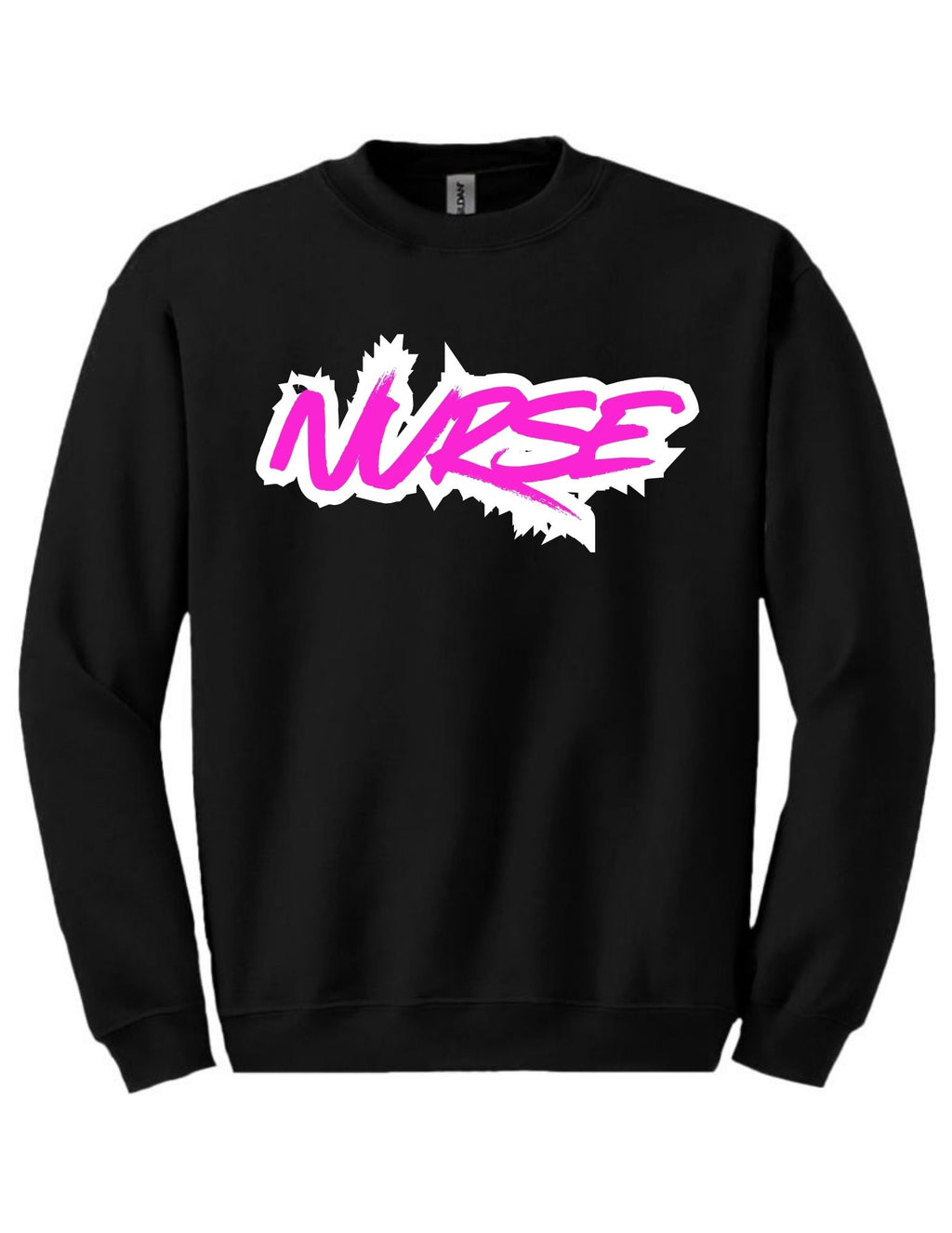 Jagged Nurse Tee and Crewneck