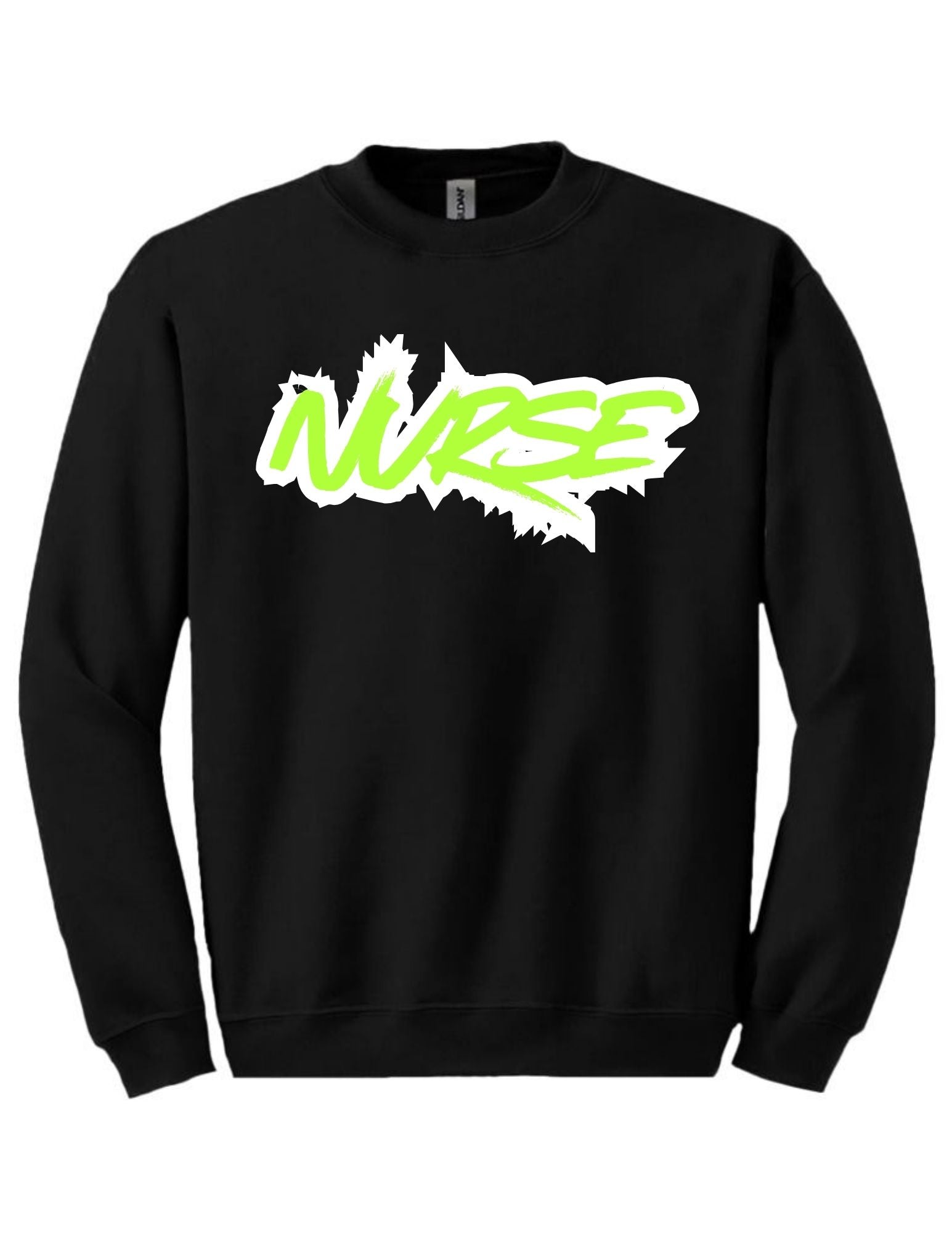 Jagged Nurse Tee and Crewneck
